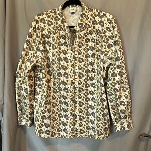 Cabi Providence Shacket very stretchy XL NWT